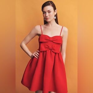 SACHIN & BABI SLOANE TAFFETA MINI DRESS